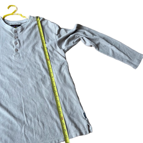 Weir Golf long sleeve waffle men’s neutral minimal activewear shirt size medium - Picture 8 of 9